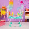 imageBright Starts Disney Baby Minnie Mouse Forever Besties Baby Activity Center Jumper with 10 Toys Lights ampamp Sounds 360Degree Seat 612 Months PinkThe Little Mermaid