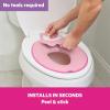 imageBright Starts Disney Baby Stitch Flip ampamp Sit Potty Training Seat Attaches to Toilet Securely Space Saving Design Fits Most Toilets Easy to CleanMinnie