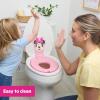 imageBright Starts Disney Baby Stitch Flip ampamp Sit Potty Training Seat Attaches to Toilet Securely Space Saving Design Fits Most Toilets Easy to CleanMinnie