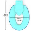 imageBright Starts Disney Baby Stitch Flip ampamp Sit Potty Training Seat Attaches to Toilet Securely Space Saving Design Fits Most Toilets Easy to CleanStitch
