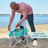 imageBright Starts Disney Finding Nemo Pop N Chill Travel Seat IndoorOutdoor Use Infant Seat with UPF 50 Canopy Blue Ages 06 MonthsNemo