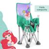imageBright Starts Disney Mickey Mouse Pop N Sit Portable Booster IndoorOutdoor Use Floor Seat with Feeding Tray Blue 6 Mos  3 YrsLittle Mermaid