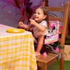 imageBright Starts Disney Mickey Mouse Pop N Sit Portable Booster IndoorOutdoor Use Floor Seat with Feeding Tray Blue 6 Mos  3 YrsMinnie