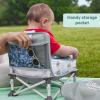 imageBright Starts Disney Mickey Mouse Pop N Sit Portable Booster IndoorOutdoor Use Floor Seat with Feeding Tray Blue 6 Mos  3 YrsWinnie The Pooh