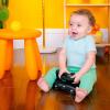 imageBright Starts Ford Bronco 4in1 Blue Grey Baby Activity Center ampamp Push Walker with Removable Interactive Steering Wheel Toy 6 Months and upArea 51 Blue Bronco