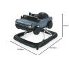 imageBright Starts Ford Bronco 4in1 Blue Grey Baby Activity Center ampamp Push Walker with Removable Interactive Steering Wheel Toy 6 Months and upArea 51 Blue Bronco