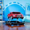 imageBright Starts Ford Bronco 4in1 Blue Grey Baby Activity Center ampamp Push Walker with Removable Interactive Steering Wheel Toy 6 Months and upRapid Red F150