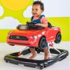 imageBright Starts Ford Bronco 4in1 Blue Grey Baby Activity Center ampamp Push Walker with Removable Interactive Steering Wheel Toy 6 Months and upRed Mustang