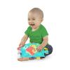 imageBright Starts Fuzzy Feelies Soothing Plush Security Blanket with Taggies Clips to Carriers and Strollers Newborn and up