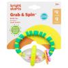 imageBright Starts Grab ampamp Spin Baby Rattle ampamp BPAFree Teether Toy Ages 3 MonthsGrab  Spin Rattle