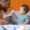 imageBright Starts Hug N Cuddle Activity Gym ampamp Playmat with TakeAlong ToysTotally Tropical