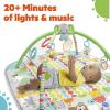 imageBright Starts Hug N Cuddle Activity Gym ampamp Playmat with TakeAlong ToysTotally Tropical