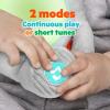 imageBright Starts HugaBye Baby Elephant Stuffed Animal Musical Toy Soft Toy Soother Plays Songs ampamp Lights up Newborn and up