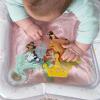 imageBright Starts Hungry Monkey Tummy Time Water Mat Baby Play Mat Inflatable Sensory Toy for Infants Age 06 MonthsPrincess