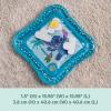imageBright Starts Hungry Monkey Tummy Time Water Mat Baby Play Mat Inflatable Sensory Toy for Infants Age 06 MonthsStitch