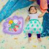 imageBright Starts Hungry Monkey Tummy Time Water Mat Baby Play Mat Inflatable Sensory Toy for Infants Age 06 MonthsThe Little Mermaid