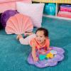 imageBright Starts Hungry Monkey Tummy Time Water Mat Baby Play Mat Inflatable Sensory Toy for Infants Age 06 MonthsThe Little Mermaid