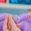 imageBright Starts Hungry Monkey Tummy Time Water Mat Baby Play Mat Inflatable Sensory Toy for Infants Age 06 MonthsThe Little Mermaid