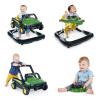 imageBright Starts John Deere 4in1 Gator Green Baby Activity Center ampamp Push Walker with Removable Interactive Steering Wheel Toy 6 Months and up
