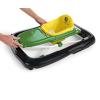 imageBright Starts John Deere 4in1 Gator Green Baby Activity Center ampamp Push Walker with Removable Interactive Steering Wheel Toy 6 Months and up