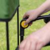 imageBright Starts John Deere Pop N Ride Stroller Wagon Foldable with Sun Shade 50 SPF Protection Seats 2 Kids at Once Green ampamp Yellow Unisex