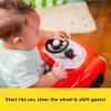 imageBright Starts JuneBerry WalkABout Baby Walker and Entertainer Removeable Floor Toy with Easy Fold Frame for Storage Ages 6 Months Little Speedster
