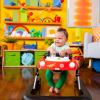 imageBright Starts JuneBerry WalkABout Baby Walker and Entertainer Removeable Floor Toy with Easy Fold Frame for Storage Ages 6 Months Little Speedster