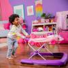 imageBright Starts JuneBerry WalkABout Baby Walker and Entertainer Removeable Floor Toy with Easy Fold Frame for Storage Ages 6 Months Minnie Mouse Go  Go Bows