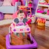 imageBright Starts JuneBerry WalkABout Baby Walker and Entertainer Removeable Floor Toy with Easy Fold Frame for Storage Ages 6 Months Minnie Mouse Go  Go Bows