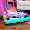 imageBright Starts JuneBerry WalkABout Baby Walker and Entertainer Removeable Floor Toy with Easy Fold Frame for Storage Ages 6 Months Purple Power
