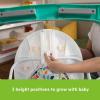 imageBright Starts JuneBerry WalkABout Baby Walker and Entertainer Removeable Floor Toy with Easy Fold Frame for Storage Ages 6 Months Ready to Roll
