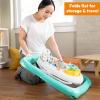 imageBright Starts JuneBerry WalkABout Baby Walker and Entertainer Removeable Floor Toy with Easy Fold Frame for Storage Ages 6 Months Ready to Roll
