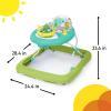 imageBright Starts JuneBerry WalkABout Baby Walker and Entertainer Removeable Floor Toy with Easy Fold Frame for Storage Ages 6 Months Wanderlights