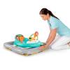 imageBright Starts JuneBerry WalkABout Baby Walker and Entertainer Removeable Floor Toy with Easy Fold Frame for Storage Ages 6 Months Zig Zag Zebra