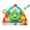imageBright Starts Lights and Colors Driver Toy Steering Wheel with Car Sounds for Pretend Play  Green 6 Months and up