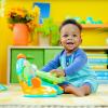 imageBright Starts Lights and Colors Driver Toy Steering Wheel with Car Sounds for Pretend Play  Green 6 Months and up