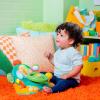imageBright Starts Lights and Colors Driver Toy Steering Wheel with Car Sounds for Pretend Play  Green 6 Months and up