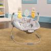 imageBright Starts Mickey Mouse Comfy Disney Baby Bouncer in Cloudscapes Includes Toy Bar with 3 Cute Toys Plays 7 Soothing Melodies wAuto ShutOff Age 06 MonthsWinnie the Pooh  Classic Pals