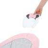 imageBright Starts Mickey Mouse Comfy Disney Baby Bouncer in Cloudscapes Includes Toy Bar with 3 Cute Toys Plays 7 Soothing Melodies wAuto ShutOff Age 06 MonthsMinnie Mouse