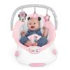 imageBright Starts Mickey Mouse Comfy Disney Baby Bouncer in Cloudscapes Includes Toy Bar with 3 Cute Toys Plays 7 Soothing Melodies wAuto ShutOff Age 06 MonthsMinnie Mouse