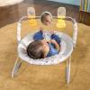 imageBright Starts Mickey Mouse Comfy Disney Baby Bouncer in Cloudscapes Includes Toy Bar with 3 Cute Toys Plays 7 Soothing Melodies wAuto ShutOff Age 06 MonthsWinnie the Pooh  Classic Pals