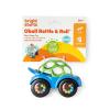 imageBright Starts Oball Easy Grasp Rattle ampamp Roll Toy Sports Car BPAFree Infant Crawling Toy 1 Pack Age 3 Months and up BlueGreen1 Count Pack of 1