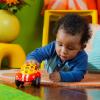 imageBright Starts Oball Easy Grasp Rattle ampamp Roll Toy Sports Car BPAFree Infant Crawling Toy 1 Pack Age 3 Months and up BlueGreen1 Count Pack of 1
