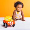 imageBright Starts Oball Easy Grasp Rattle ampamp Roll Toy Sports Car BPAFree Infant Crawling Toy 1 Pack Age 3 Months and up BlueGreen1 Count Pack of 1