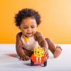 imageBright Starts Oball Easy Grasp Rattle ampamp Roll Toy Sports Car BPAFree Infant Crawling Toy 1 Pack Age 3 Months and up BlueGreen1 Count Pack of 1