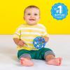 imageBright Starts Oball Rollin Rainstick Rattle EasyGrasp Toy Ages 3 Months Blue