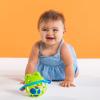 imageBright Starts Oball Rollin Rainstick Rattle EasyGrasp Toy Ages 3 Months Green