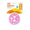 imageBright Starts Oball Rollin Rainstick Rattle EasyGrasp Toy Ages 3 Months Pink