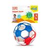 imageBright Starts Oball Rollin Rainstick Rattle EasyGrasp Toy Ages 3 Months Red  White  Blue Soccer Ball