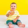 imageBright Starts Oball Rollin Rainstick Rattle EasyGrasp Toy Ages 3 Months Red